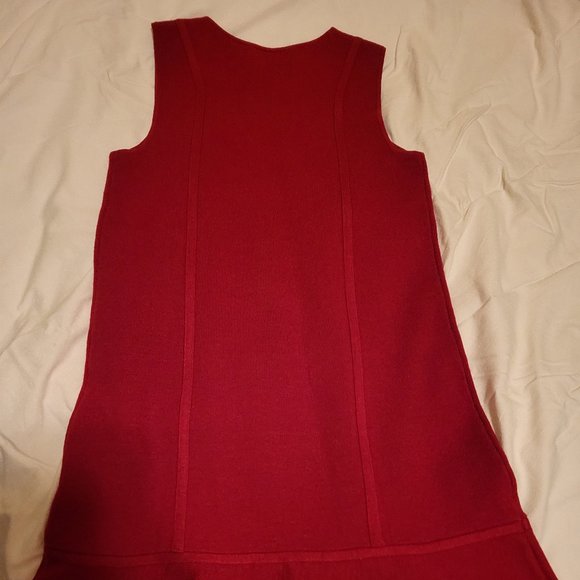 Ann Taylor Red Sleeveless Dress XS - Picture 4 of 4